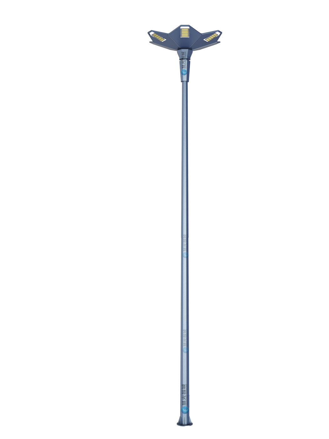 Smart pole lamp