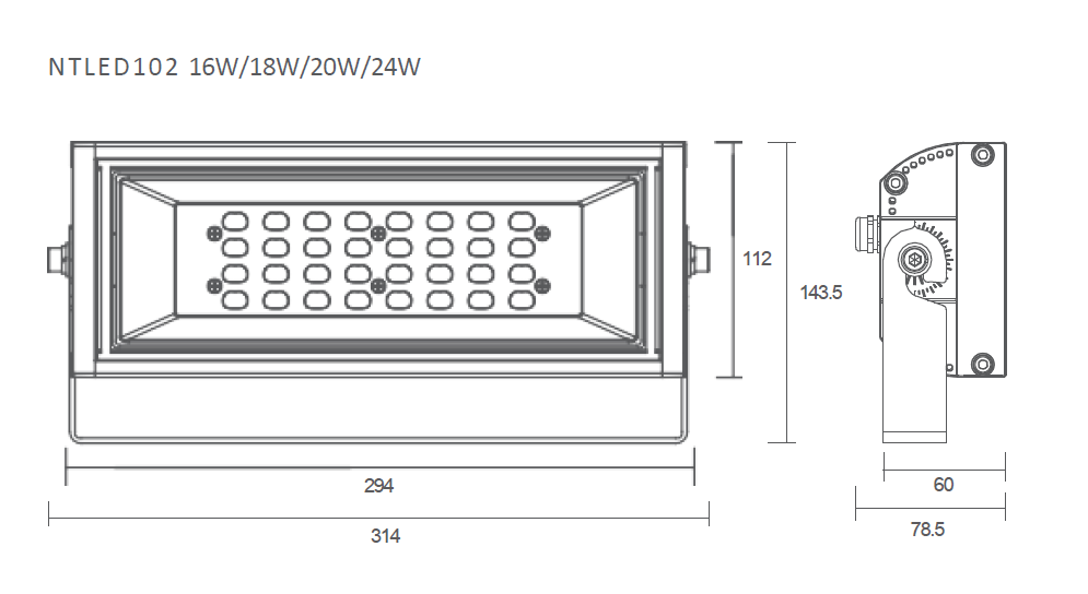 LED区间隧道灯 NTLED102系列(图2)